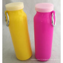 Bouteille d&#39;eau pliante en silicone 20 oz Fassion Design